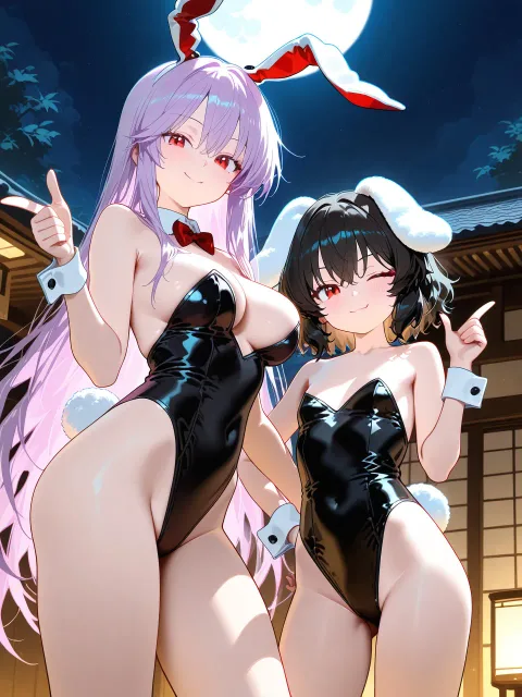 永遠亭の兎達