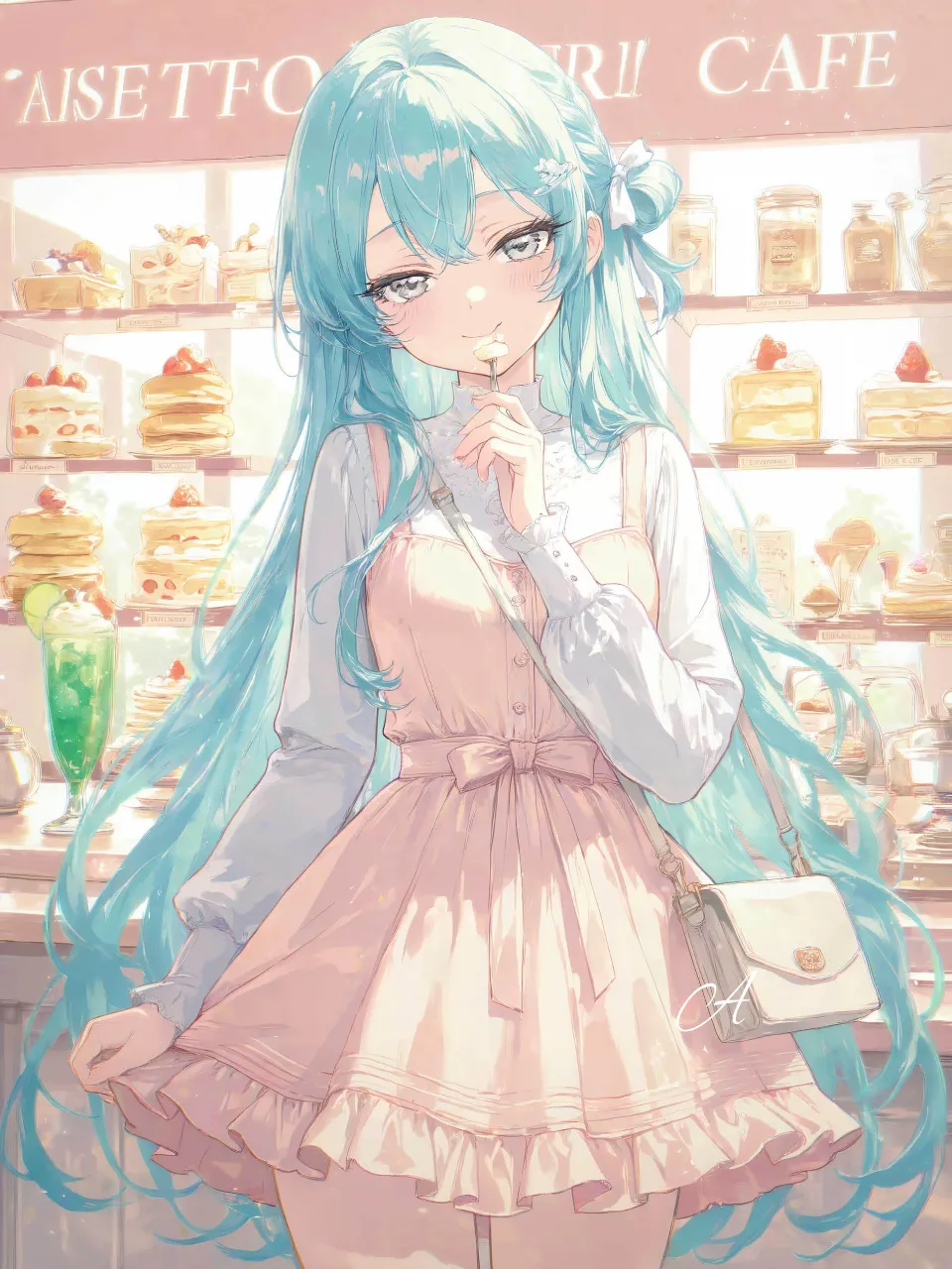 幸せなのだ♡ — 亜婭TANさんのAIイラスト