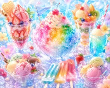 夏スイーツ·ひんやり天国 の投稿作品