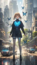 未来都市vol.4 — karenさんのAIイラスト