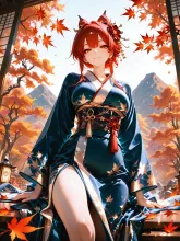 茜さす、秋日和の魔法