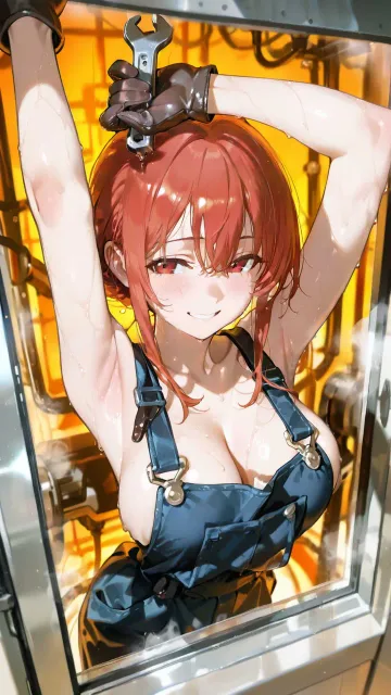 Illustration of look-up angle… - 看板娘総選挙