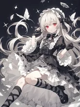 画像生成チャレンジ·ロリータ系 の投稿作品