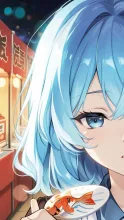 星降る金魚すくい・クーデレ少女
