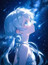 星を見上げる夜·チャレンジ の投稿作品