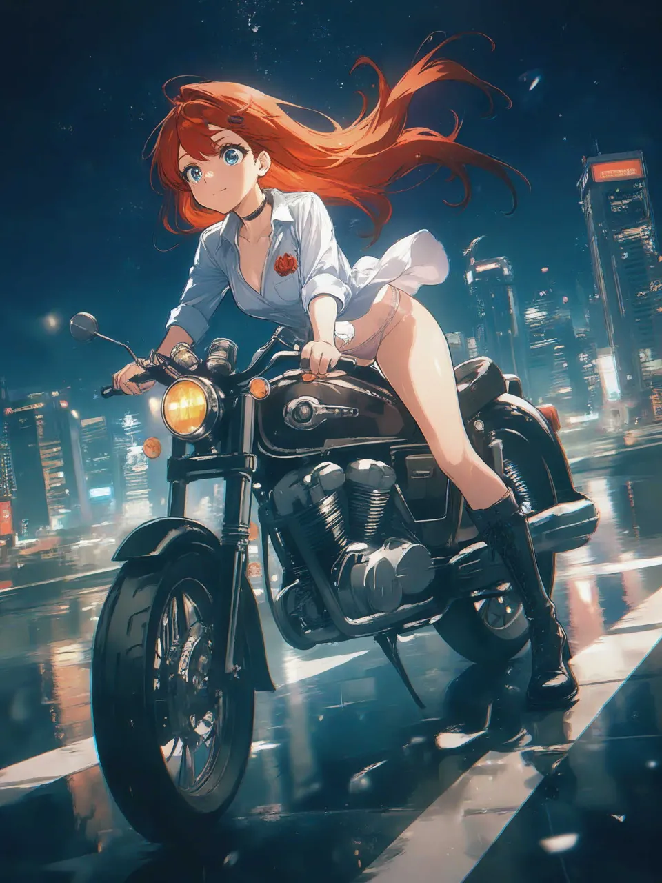 夜の街って何か良い🎶