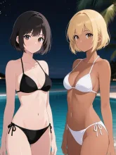 対象的なふたり