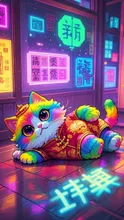 ヘソ天 虹色子猫 ヘソ天図鑑