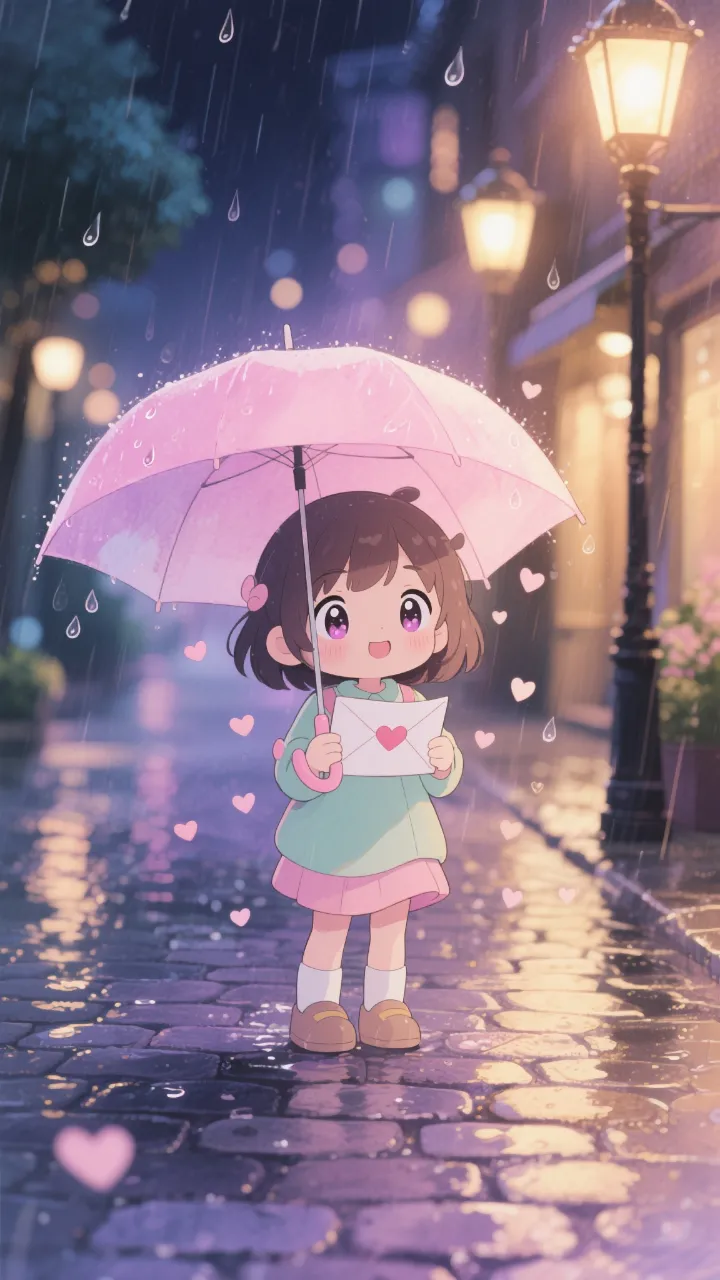 高精度アニメ - 雨の夜の告白 / 詩織