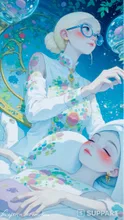 The healing stardust-touch of the esthetician