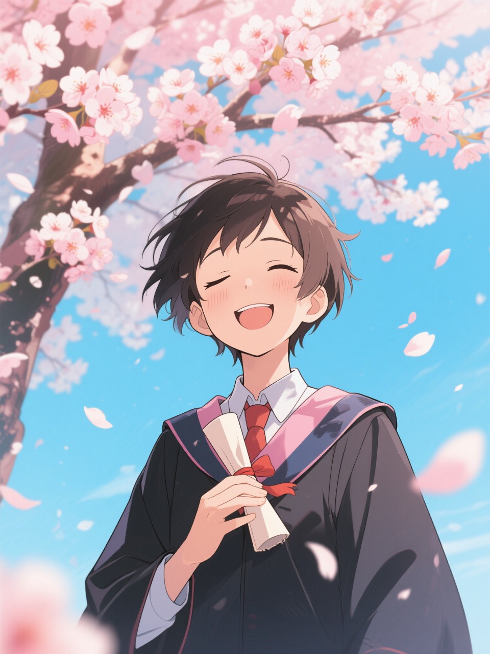 卒業 — 火咲・和霸さんのAIイラスト