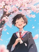 卒業 — 火咲・和霸さんのAIイラスト