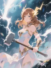 女雷神ちゃん♪