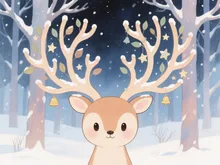 ちょこん🦌