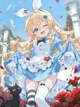 薔薇園の少女