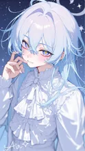 青い星…⋆꙳︎︎⟡︎︎𓂃︎︎.· — O₃さんのAIイラスト