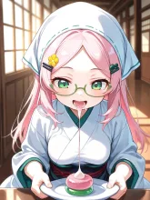 沙苗「最後の仕上げ〜♪」