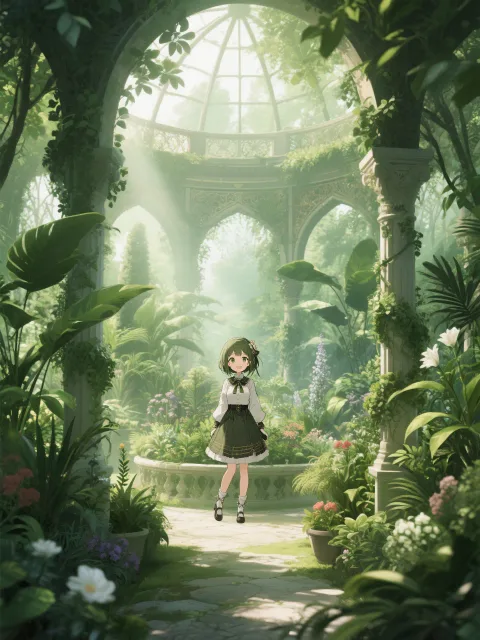 高精度アニメ - 秘密の植物園 / オーバードック