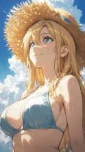 あの雲、たこ焼きの形してるで〜す！