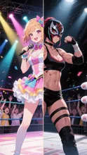 覆面レスラーの表と裏✨
