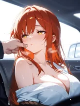 車の中での — SUPP1528364さんのAIイラスト