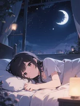 目ぱっちり冴えて眠れない(ↂ⃙⃙⃚_ↂ⃙⃙⃚)