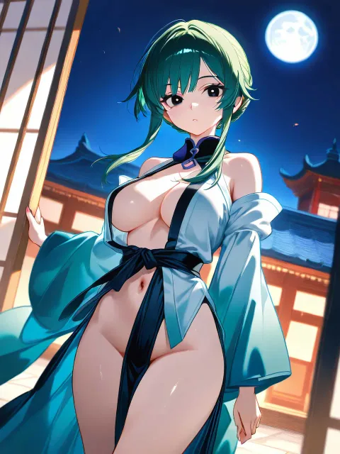 風が心地良い姿