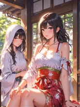 シスターと巫女の紅夜さん