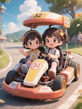 子供も楽しいゴーカート