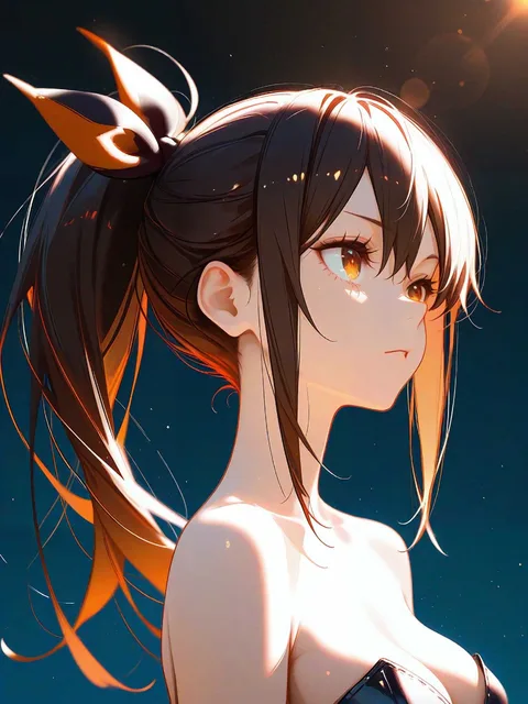 彼女の見つめる先は