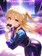 チョコレートディスコ娘 — しーーや。さんのAIイラスト