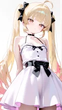 夏コーデ黄色ちゃん