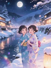 卒業旅行 — コロンさんのAIイラスト