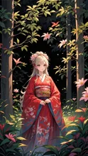 「闇に舞う初夏の女神」 — OreoさんのAIイラスト