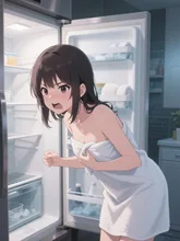 あれ？無い('ω'？) 私のビール飲んだの誰 ヽ(`Д´)ﾉ