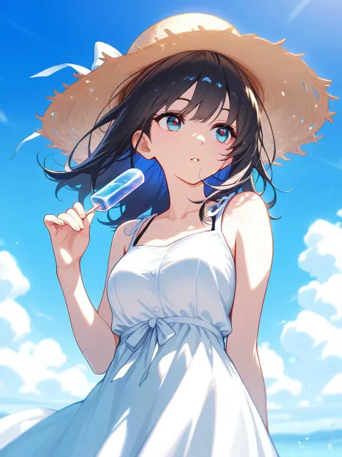 爽やかなワンシーン