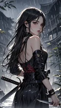 Wet hair — haru_さんのAIイラスト