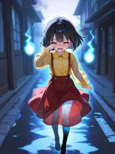 花子「ﾜｼ…ﾄﾃ…(ｸﾞｽｯ)消ｴﾄｳﾊ……ﾅｲﾉｼﾞｬｶﾞ……」