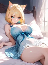 猫耳 — だいさんのAIイラスト