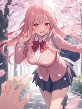 春の女の子