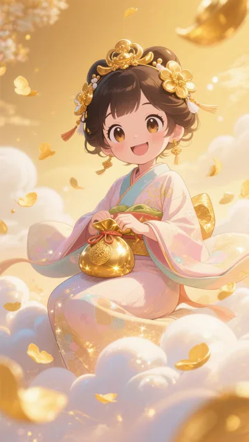 幸福の福の神