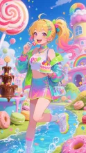 甘くはじける夢の国　4