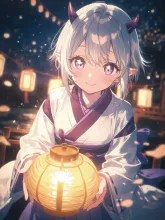 鬼娘の宴·小さな角の子 の投稿作品