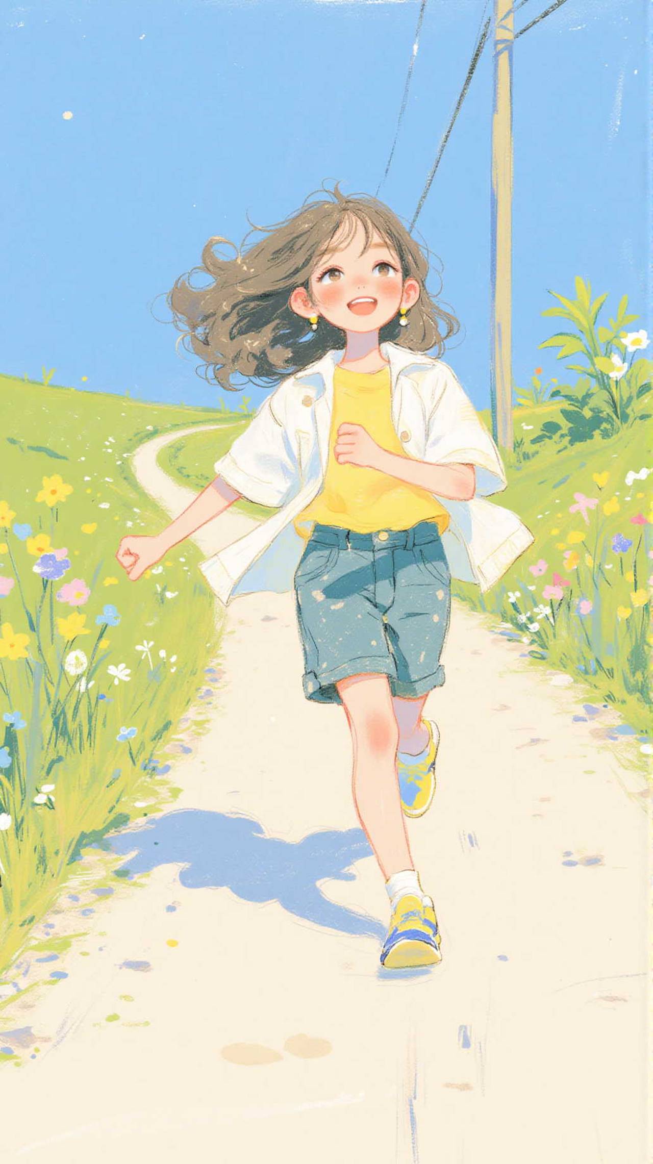 公園で走る — ゼンゾーさんのAIイラスト