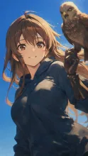 鷹匠·腕に据えた一羽 の投稿作品