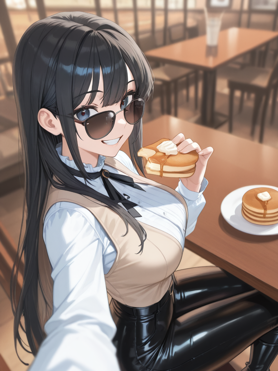 手づかみはちょっと・・・