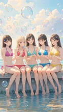 Cute quintuplets of girls💕