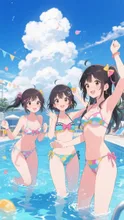 3人で、はしゃぎまくったな💕💕