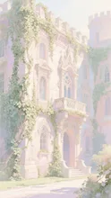 画像生成チャレンジ·建築と自然 の投稿作品