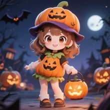 カボチャぼちゃ♪(˶¯ᵕ¯˶)